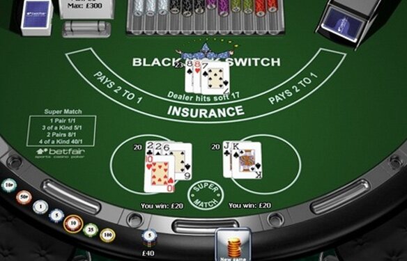 Blackjack Switch Allows you to Swap Your Top Cards to Increase your Chances of Winning