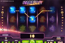 Preview of the Starburst Slot at 777 Casino