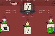 Preview of 21+3 Blackjack at Betsafe