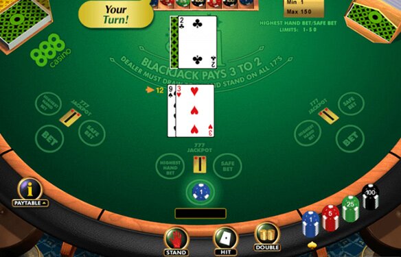 Crazy Blackjack at 888 Casino