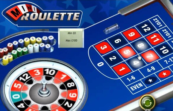 Smaller Roulette Wheel has only 12 Numbers Plus Zero